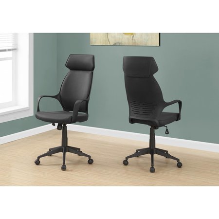 HOMEROOTS 46 in. MicrofiberMDFMetal & Polyprene High Back Office Chair 333441